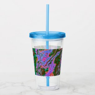 Copo De Acrílico Sour Marble