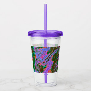 Copo De Acrílico Sour Marble Acrylic Tumbler