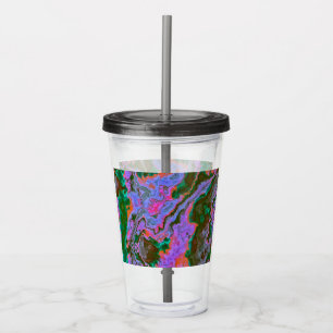 Copo De Acrílico Sour Marble Acrylic Tumbler