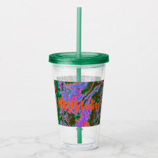 Copo De Acrílico Sour Marble Acrylic Tumbler