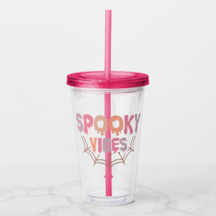 Copo De Acrílico Spooky Vibes