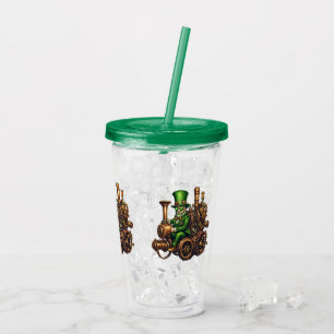 Copo De Acrílico Steampunk Leprechaun