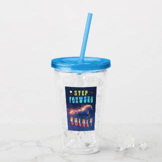 Copo De Acrílico Step Forward Boldly