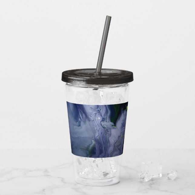 Copo De Acrílico Storm Acrylic Pour Tumbler (Gelo traseiro)