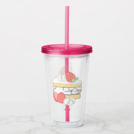 Copo De Acrílico Sugestões Doce: Ataque à Boca de Buniberry