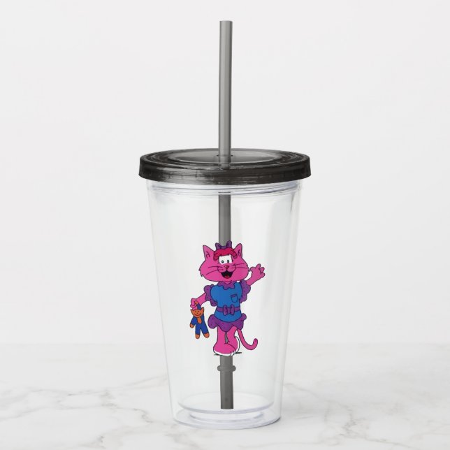 Copo De Acrílico Taça Mamamacanz (Frente)