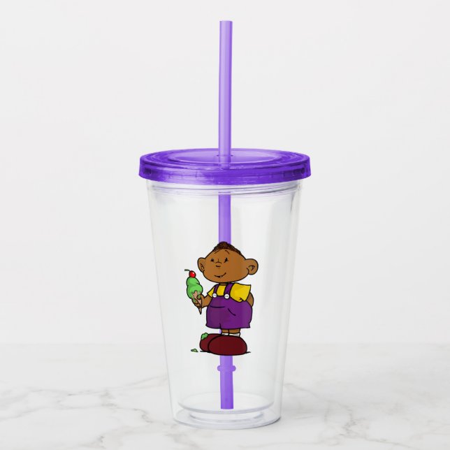 Copo De Acrílico Taça Short Sleevez (Frente)