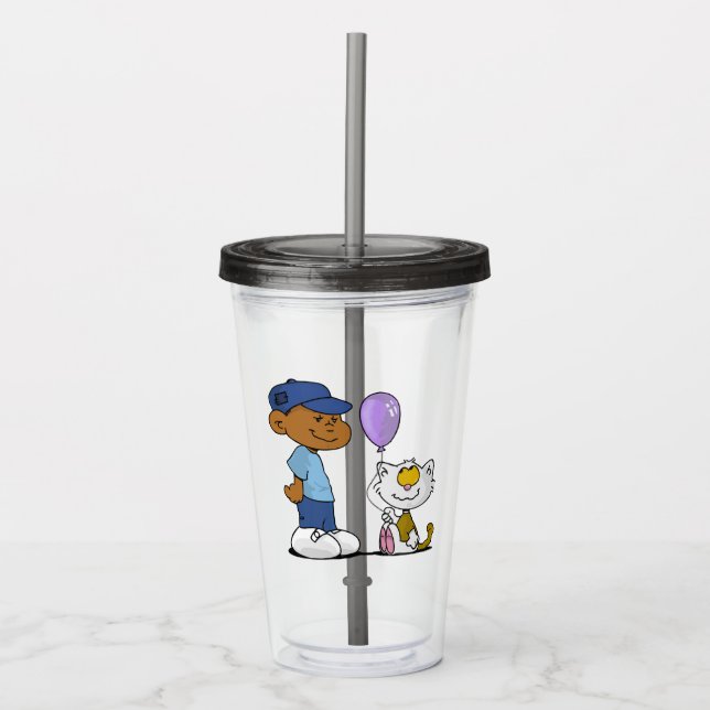 Copo De Acrílico Taça Short Sleevez (Frente)