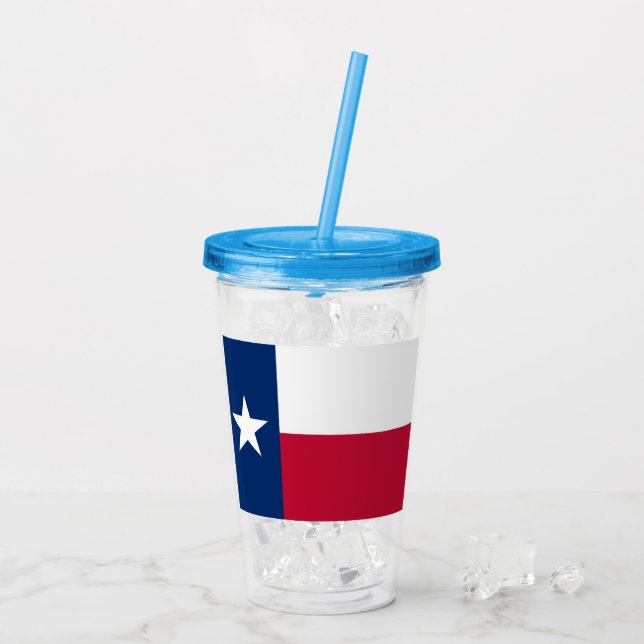 Copo De Acrílico Texas (Gelo traseiro)