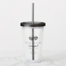 Topo da ilha Tumbler acrílico