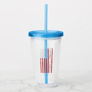Copo De Acrílico Trump Vance Republican American Election Gift