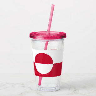 Copo De Acrílico Tumbler Acriílico Patriótico com bandeira da Groen