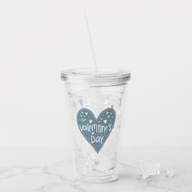 Copo De Acrílico Tumbler acrílico (Gelo frontal)
