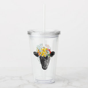 Copo De Acrílico Tumbler Acrílico de Fazendas Azul Serenity