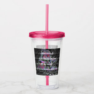 Copo De Acrílico Tumbler acrílico do Buquê Techno