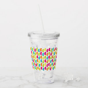 Copo De Acrílico Tumbler acrílico do rim   do órgão