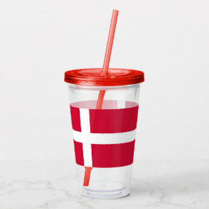 Copo De Acrílico Tumbler acrílico patriótico com a bandeira de