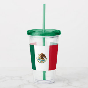 Copo De Acrílico Tumbler acrílico patriótico com a bandeira de