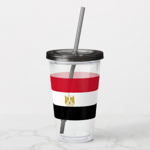 Copo De Acrílico Tumbler acrílico patriótico com a bandeira de