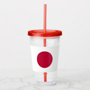 Copo De Acrílico Tumbler acrílico patriótico com a bandeira de
