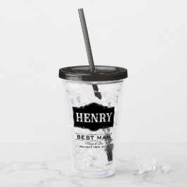 COPO DE ACRÍLICO TUMBLER ACRÍLICO PERSONALIZADO PARA O MELHOR HOMEM