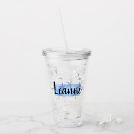 Copo De Acrílico tumbler conhecido personalizado