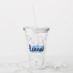 Copo De Acrílico tumbler conhecido personalizado