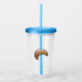 Copo De Acrílico Tumbler de Acrílico Croissant
