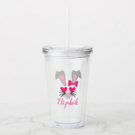 Copo De Acrílico Tumbler de acrílico personalizado na Páscoa