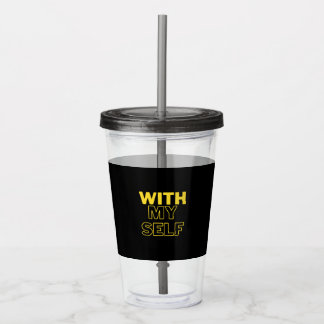 Copo De Acrílico Tumbler de acrílico preto