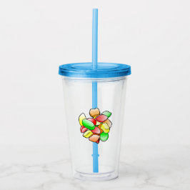Copo De Acrílico Tumbler de Acrílico Winegums