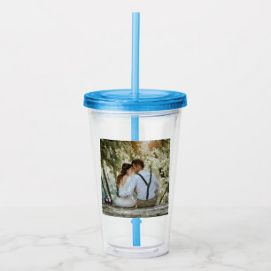 Copo De Acrílico Tumbler de Bebida Acrílica de Fotografia Personali