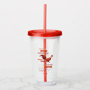 Copo De Acrílico Tumbler de cotação de frango