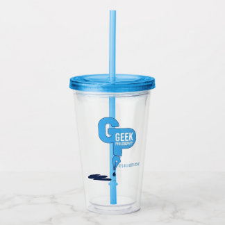 Copo De Acrílico Tumbler de Filosofia Geek
