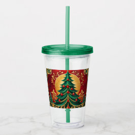 Copo De Acrílico Tumbler de Natal no Natal