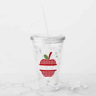 Copo De Acrílico Tumbler do monograma de Apple