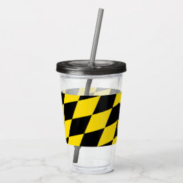 Copo De Acrílico Tumbler Patriótico Acrílico com bandeira de Muniqu