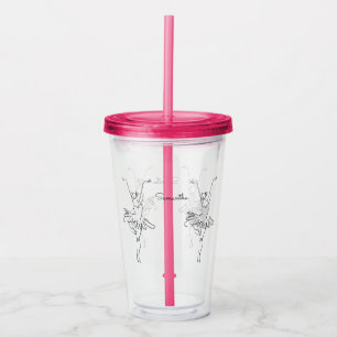 Copo De Acrílico Tumblers conhecidos feitos sob encomenda da
