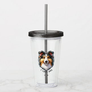 Copo De Acrílico Vaso Acrílico acrylic glass with pet design