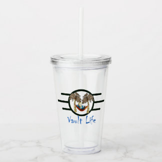 Copo De Acrílico Vault Life Tumbler