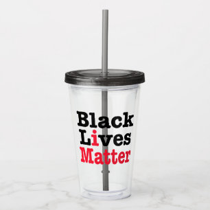 Copo De Acrílico Vidas Negras Importam