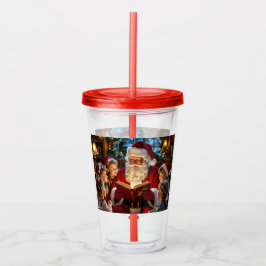 Copo De Acrílico „Weihnachtliche Harmonie“