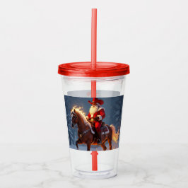 Copo De Acrílico „Weihnachtliche Harmonie“