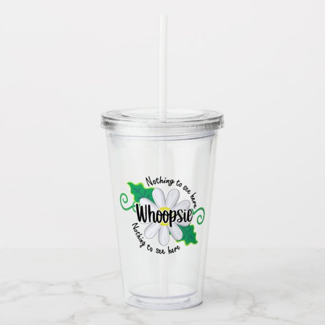 Copo De Acrílico Whoopsie Daisy Tumbler (Frente)