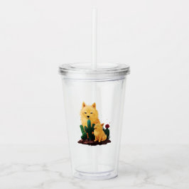 Copo De Acrílico Wolf26: