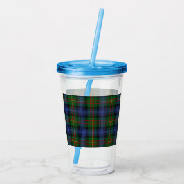 Copo De Acrílico Xadrez Clan MacLaren Tartan
