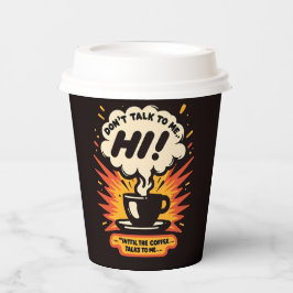 copo de café de papel