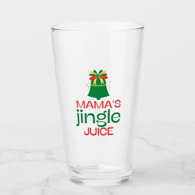 Copo de Jingle Juice da Mamãe Engraçada (Frente)