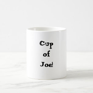 Copo de Joe! Caneca de café