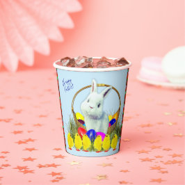 Copo de Papel Bunny felz pascoa